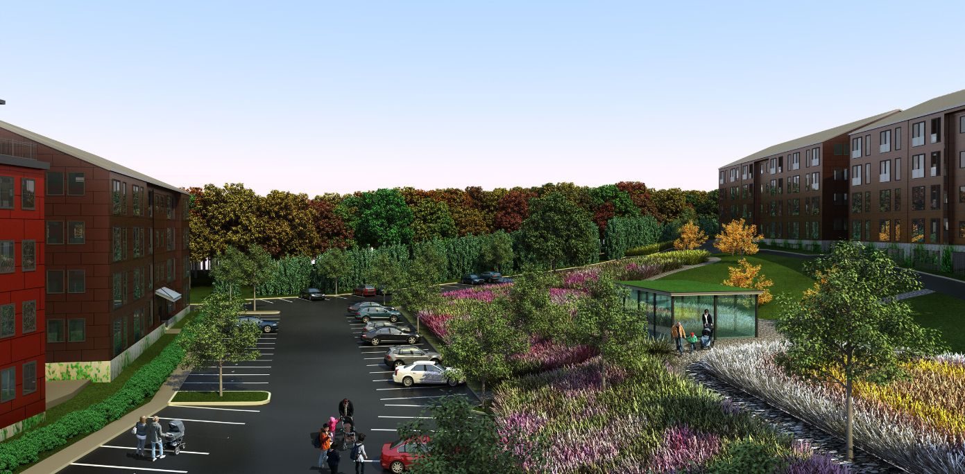 Edgewater apartments SquareFootage